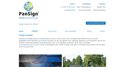 Desktop Screenshot of pansignfotografie.nl